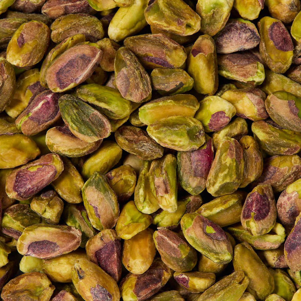 Close-up of pistachios with a focus on texture and color healthy snacking UK